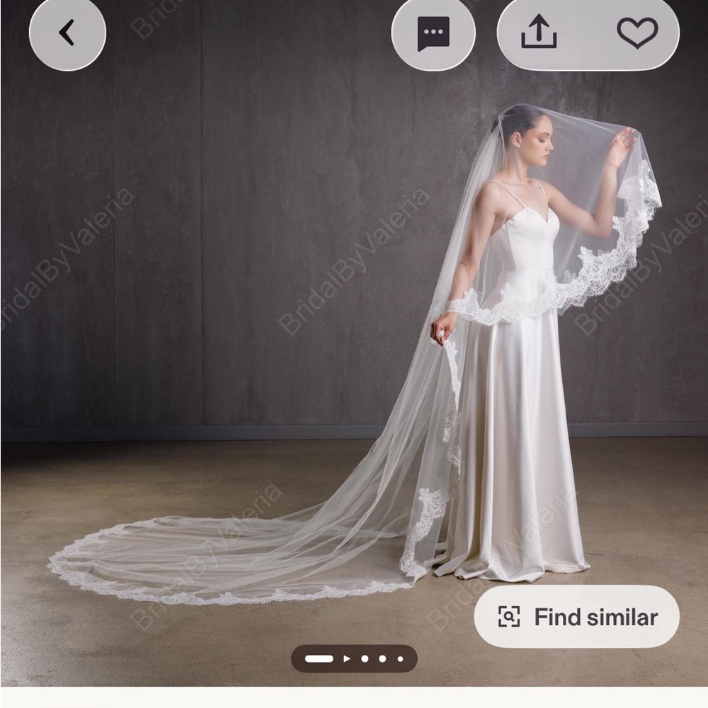 Cathedral Lace Wedding Veil